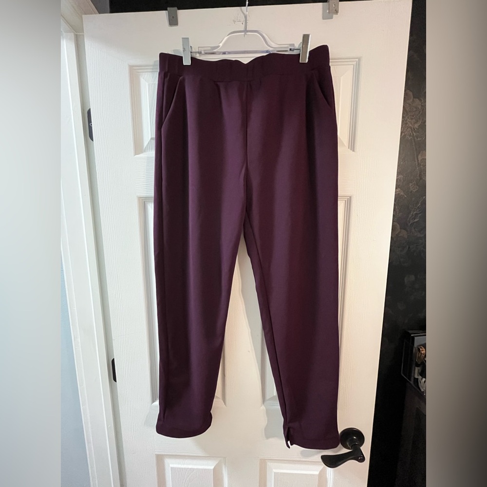 SHEIN Deep Purple Trousers